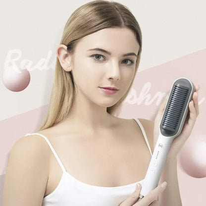 Plancha Cepillo Alisadora Cabello Hair